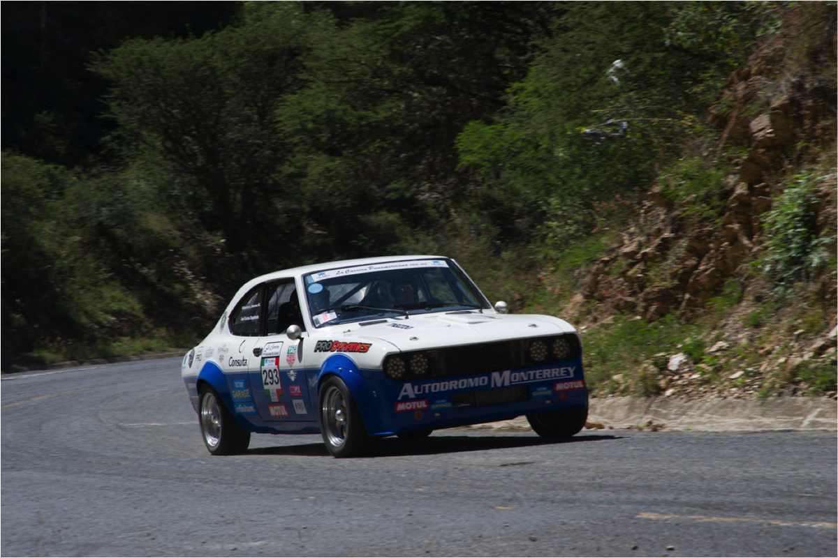 panaoficial's tweet photo. Este Mazda RX-2 1972 participó en #LCP2016 demostrando sus 225 caballos de fuerza. https://t.co/CvJdxrN9Yp