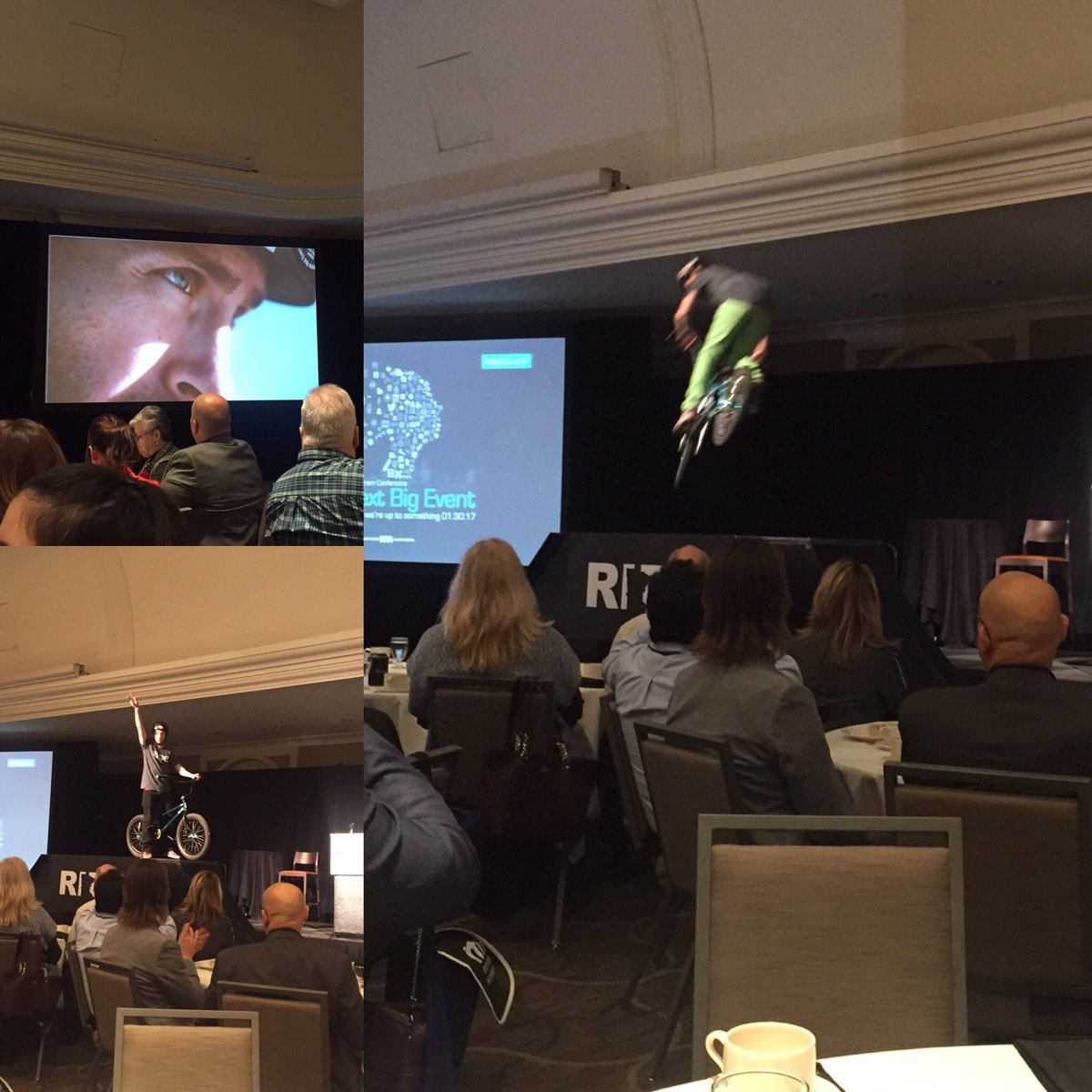 collemcvoy's tweet photo. Getting a sneak peek @ how awesome 2017 will be in Minnesota @ #EMTConf17. Excited to be along for the ride with @exploreminn! #onlyinmn https://t.co/h1hPwIskh9