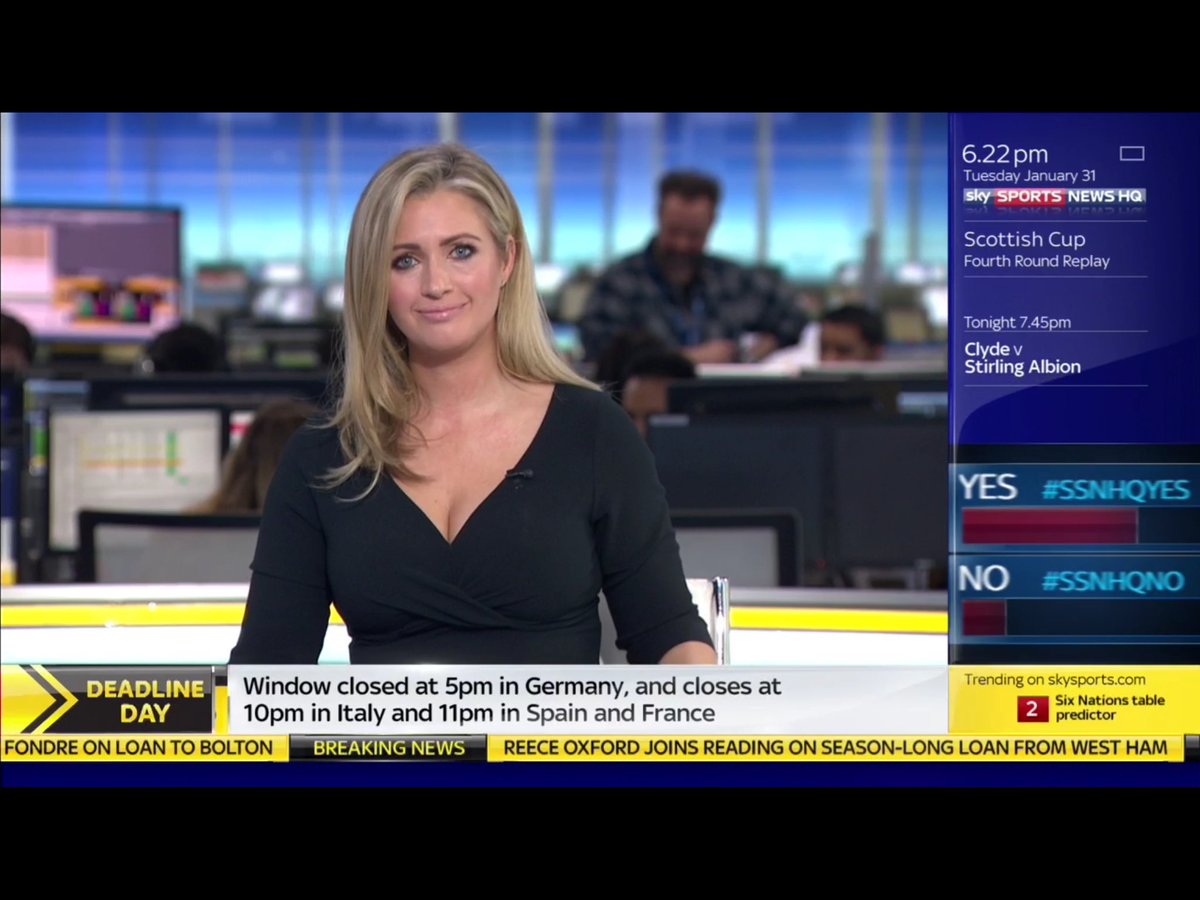 Deadline day sky sports transfer,Tv Presenters On Twitter Hayley Mcqueen Presenting Transfer Deadline Day On Sky Sports News