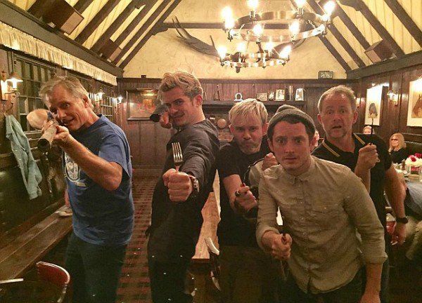 bestoftolkien's tweet image. ‘Lord of the Rings’ Cast reunited on Monday, January 30!