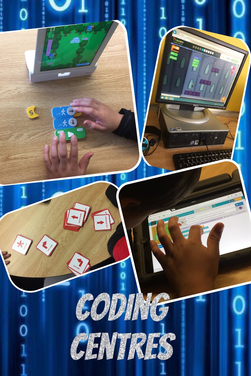 Ms_Twilley's tweet photo. Enjoying Coding Centres at @ChippewaTVDSB! #CSforAll #TVDSBhoc #TVDSBtech #hourofcode playOsmo #LittleCodr #iPadEd https://t.co/UTxV3USlXF