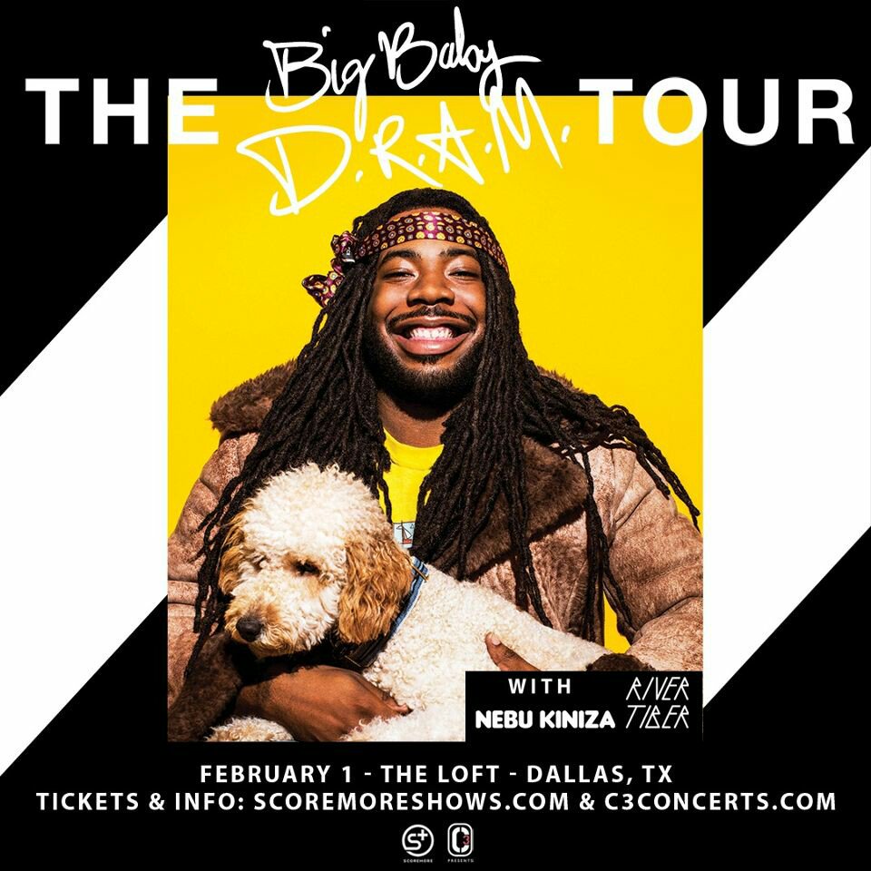 MrCJRomero's tweet photo. 🚨Reminder🚨

BIG BABY D.R.A.M WILL BE @ THE LOFT MAÑANA (Feb. 1)

TIX  @ [https://t.co/4x6kYfbOde] 
#dtx #broccoli #concert #wescoremore https://t.co/dV81lcmXxV