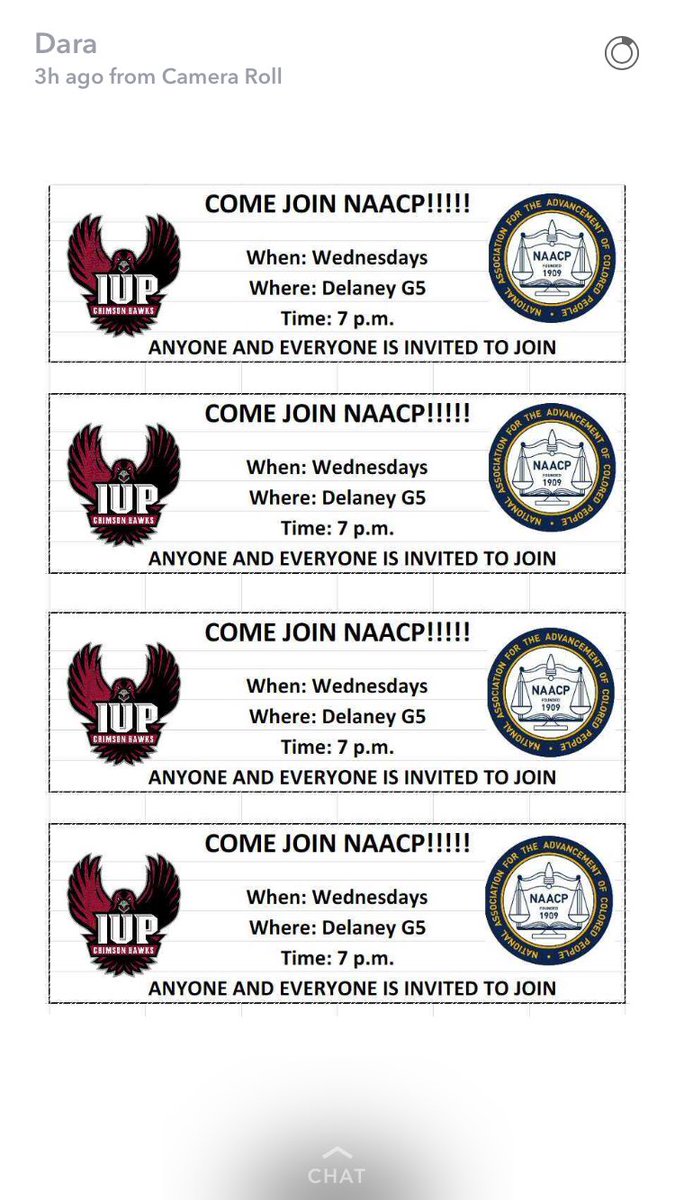 IUPNAACP16's tweet photo. First meeting is tomorrow night! https://t.co/12U1vavGr4