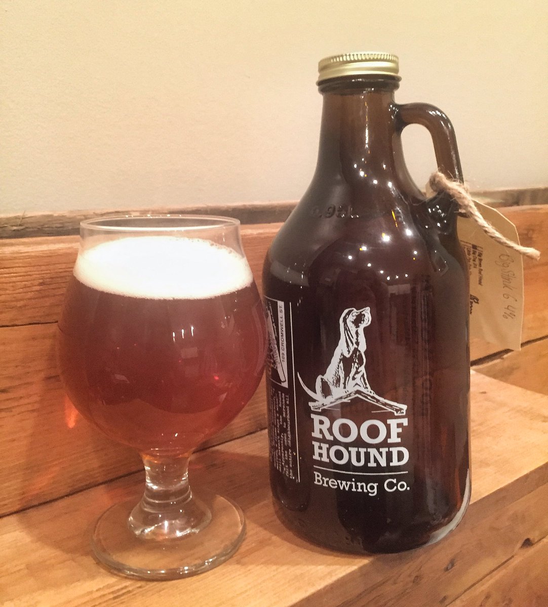 This crisp IPA from <a href="/RoofHoundBrewCo/">Roof Hound Brewing</a> made it's way all the way from Digby, NS #Tasty #Craftbeer