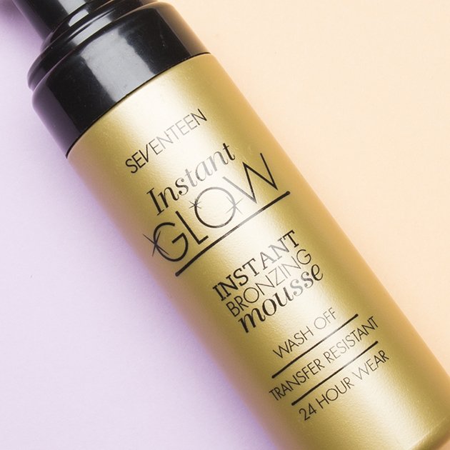 Streak free and instant glow that will last all day with SEVENTEEN Glow Bronzing Mousse. boots.uk/ZN075n