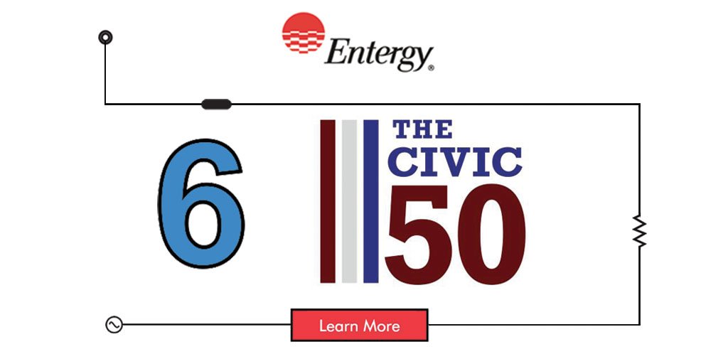 TOP 10 Community Partnerships for 2016: #6 We're noted as one of the most civic-minded US companies. #entergy4good enter.gy/60188rGtA
