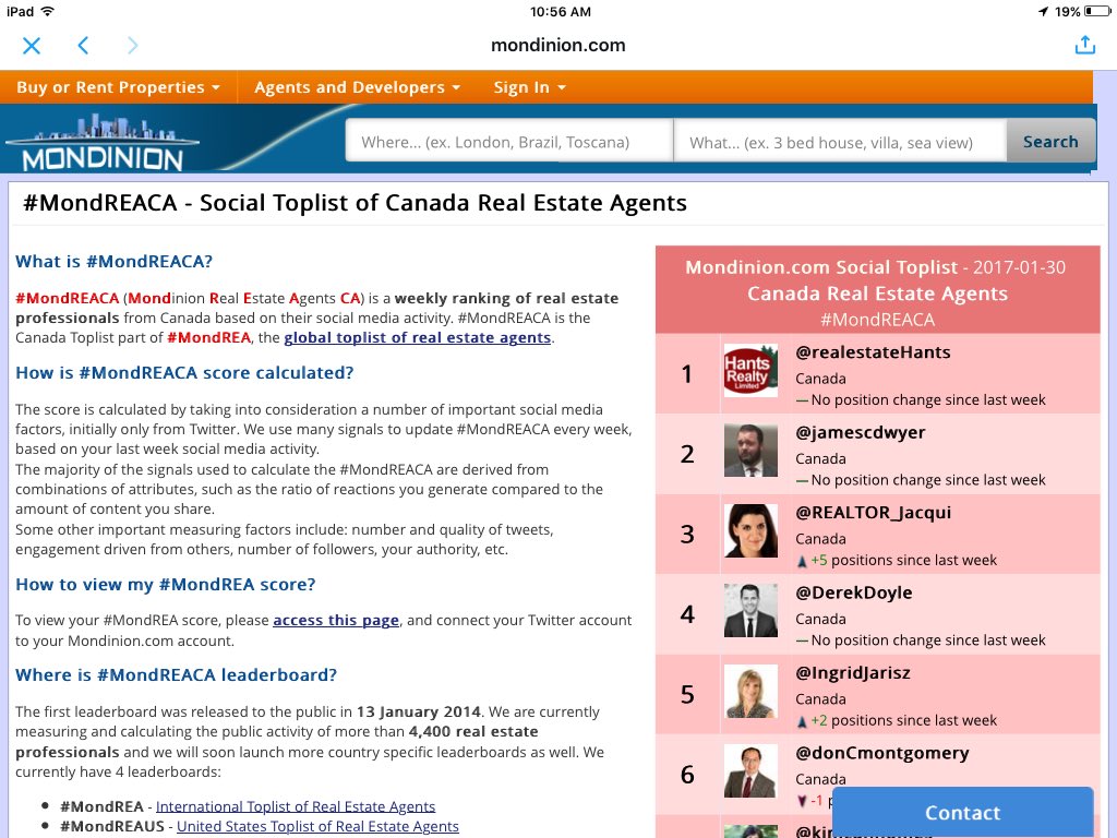 IngridJarisz's tweet photo. Congrats fellow colleagues @realestateHants @jamescdwyer @Realtor_jacqui @derekDoyle @donCmontgomery #MondReaCA #MondREA @mondinion High5 https://t.co/Smn73nuhSh
