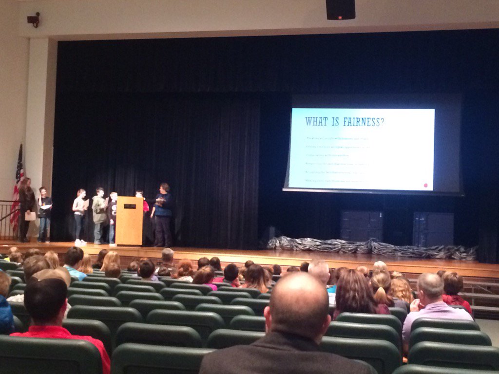 mcarls's tweet image. PBIS January assembly on Fairness! @GenValleyNews #GoGVCS