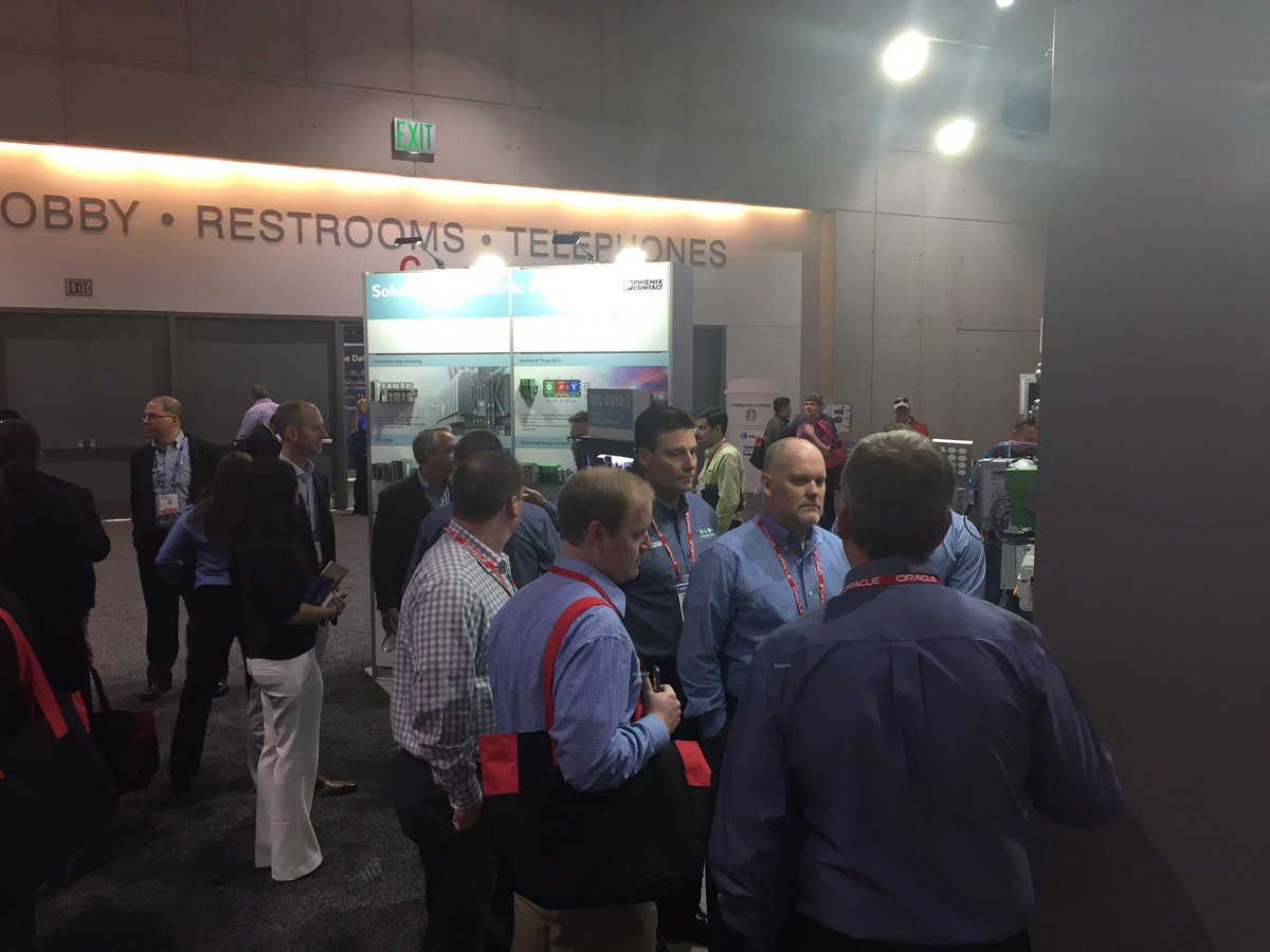 sbarber11's tweet photo. The show is open and the booth is hopping. Come stop by booth 4003 #dtech2017 https://t.co/MY68sgPaS3