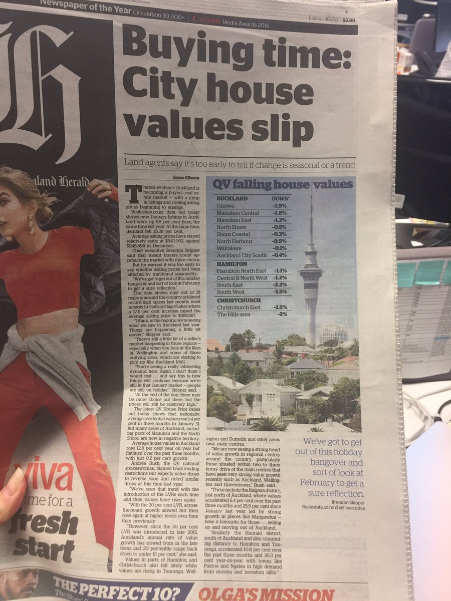 pnknes's tweet photo. #NZPropertyReport latests stats are out #FrontPage #GetAHardCopy @realestateconz @nzherald https://t.co/wCRLvfiI6m