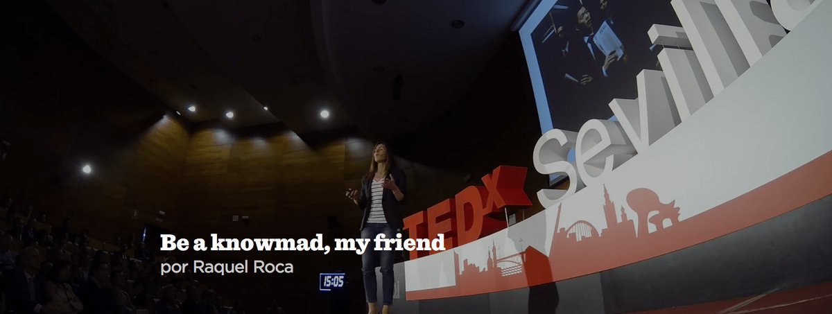 Déjame que te sugiera y a la vez apremie: be a #knowmad, my friend 
bit.ly/2jRxxOg
