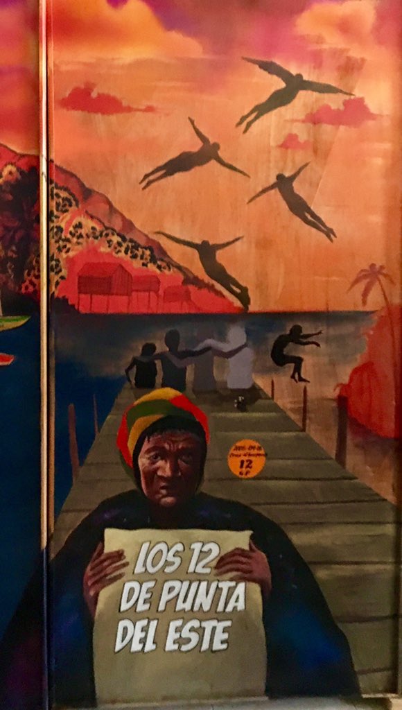 Powerful #streetart in #Buenaventura