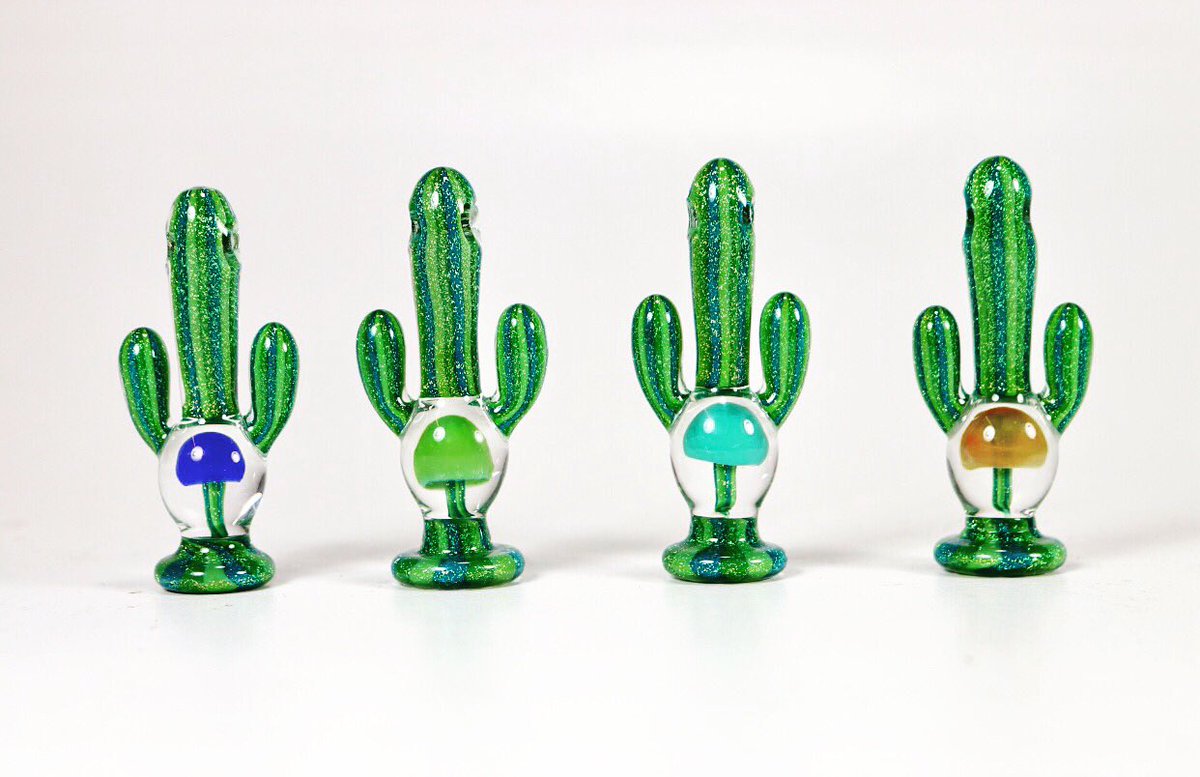 THANK YOU THANK YOU <a href="/darbyholmglass/">Darby Holm Glass</a>. We'll be wearing these at all our new shows to come! From left: sky, trees, ocean, Earth.