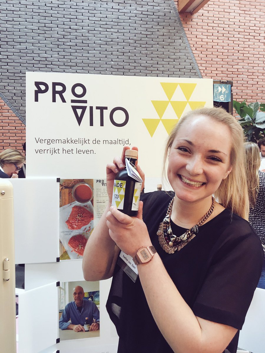 Van kefir drankje tot gevangenismaaltijden gezien #foodexperience maar t meest trots ben ik op Eveline van Dam #provito #stagiaire #kanjer