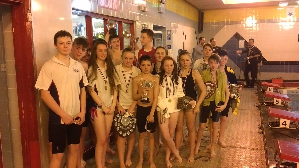 QEGSBlackburnPE's tweet photo. Superb House Swimming Gala tonight. Well done all swimmers and staff. HAWKINS champions 😃 https://t.co/jZxuH97TBq