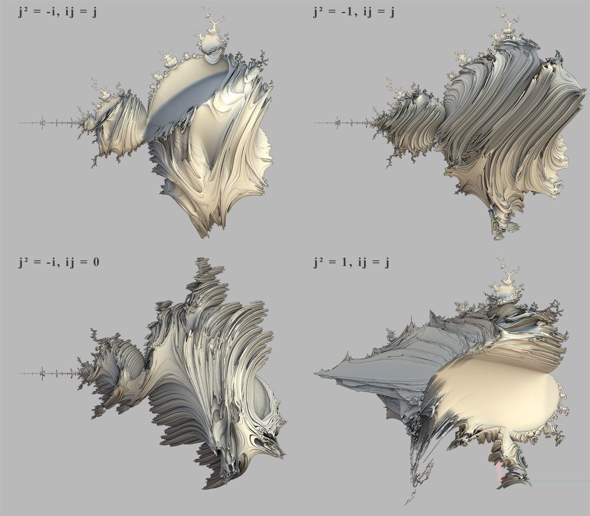 algoritmic's tweet image. Mandelbrot set extensions patreon.com/posts/mandelbr… via @inversed_ru #fractals