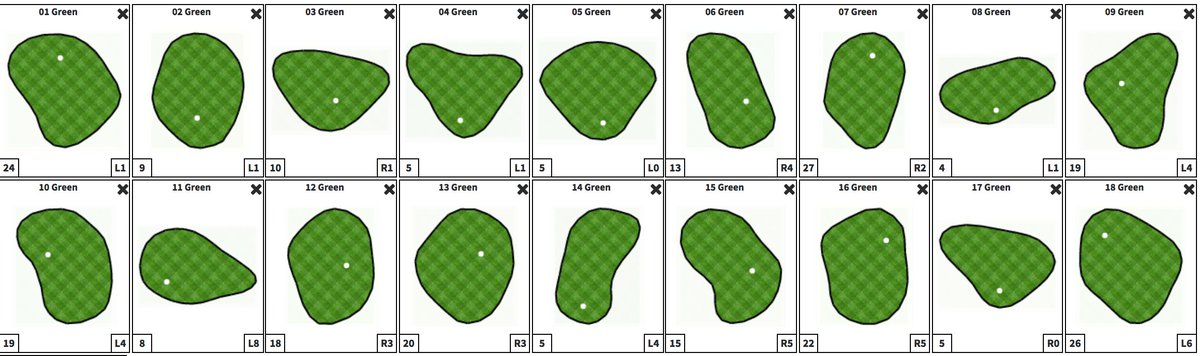 POGOTurfPro's tweet photo. POGO Turf Pro's new pin and setup tools with underlying visual insight conditions for better management. See it @GIS_2017 booth 1413 https://t.co/qfvjd6Dv20