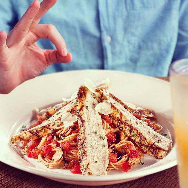 Food for the soul. #BruschettaChickenPasta