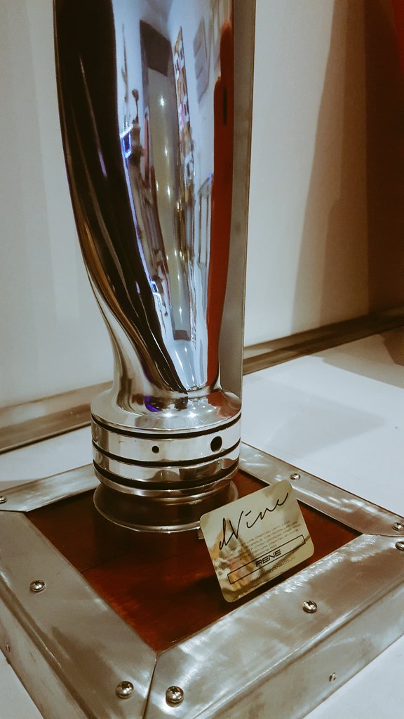 MyDvineUK's tweet photo. Corporate gifts by dVine 

Polished propeller on a handmade base with personal message plaque 

#corporategift #upcycled #luxurylife #b2b https://t.co/xEgq2UzKMK