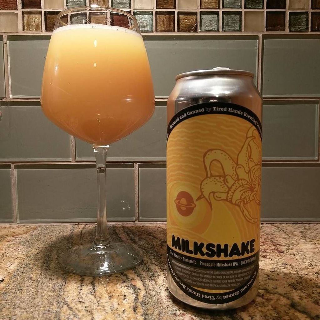 fanaticbeer's tweet photo. #pineapplemilkshake by @tiredhandsbrewing. Definitely my favorite of the series so far 🍍🍍🍍… https://t.co/UBr9xP0aE0 https://t.co/IxjaaPkwkf