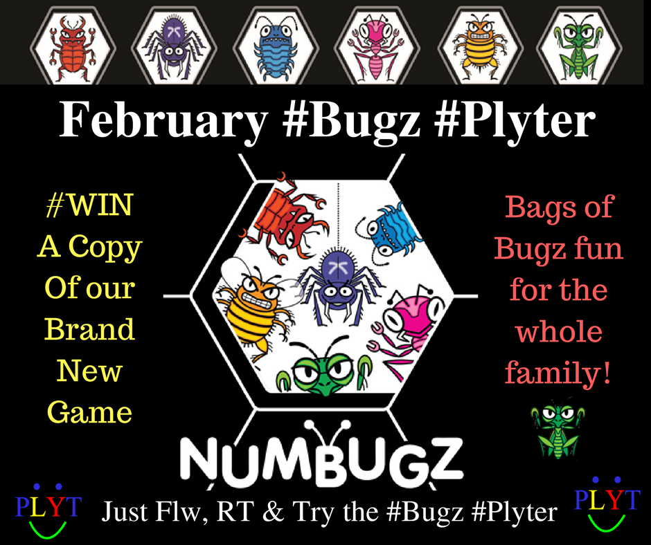 Plytgame's tweet photo. Try & RT the February #Bugz #Plyter for your chance to #WIN a copy of our new game #NumBugz #PLYT 9 x9 x11 x5 x11 =? A)49505 B)49495 C)49005 https://t.co/pI0v6RpmRC