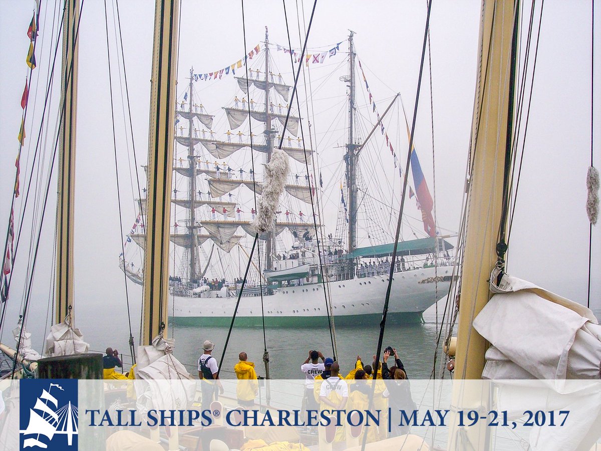 tallshipschs's tweet photo. Follow us &amp; see you in Charleston May 19-21
@tallshipsfleet #lowcountry #tallships #charleston #charlestonevent @CityCharleston @ExploreCHS https://t.co/KIlqL0b2XL