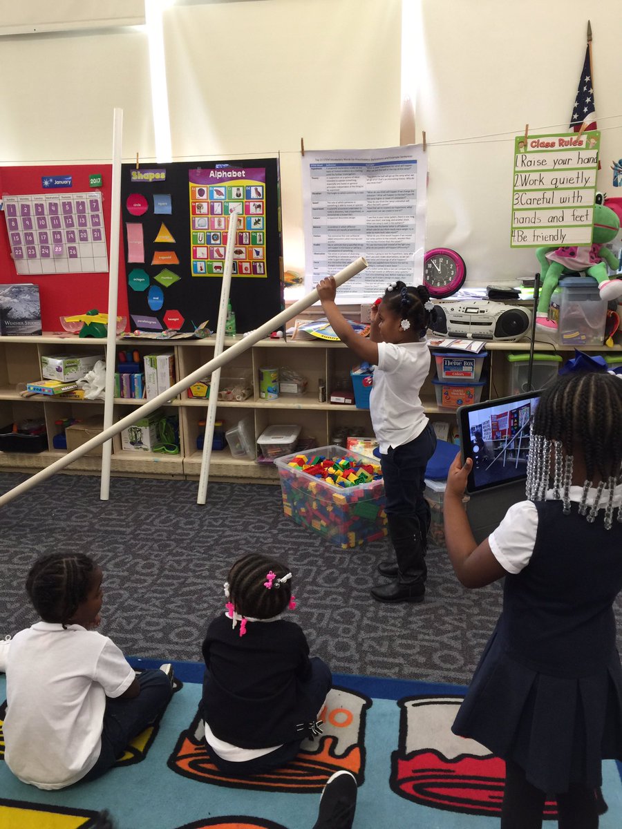 Stem:  Comparing  length, speed, mass, elevation, direction and time.  Ss were able to predict which mass item would take the least time.