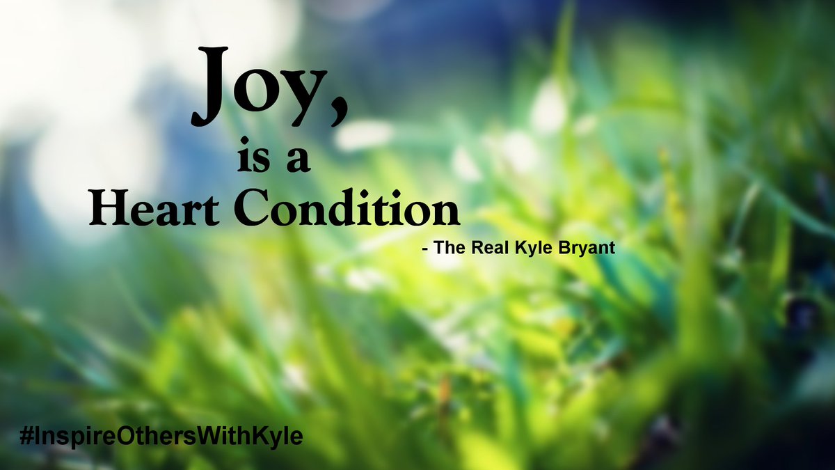 CartandSoul's tweet photo. Joy is a heart condition... #Quote #Inspire #QOTD #Success #Startup #InspireTuesdayWithKyle #InspirethemretweetTuesday #TuesdayMotivation https://t.co/EXjJhoIqAz