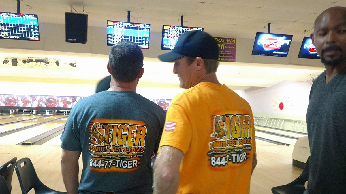 Pest_Control_'s tweet image. The Tiger Termite bowling team getting it done! deadtermite.com