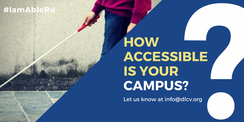 disAbilityLawVA's tweet photo. Help us ensure that #students with #disabilities have equal access as students without disabilities. Use the hashtag #IamAbleRu. #ADA https://t.co/VfQIILpAac