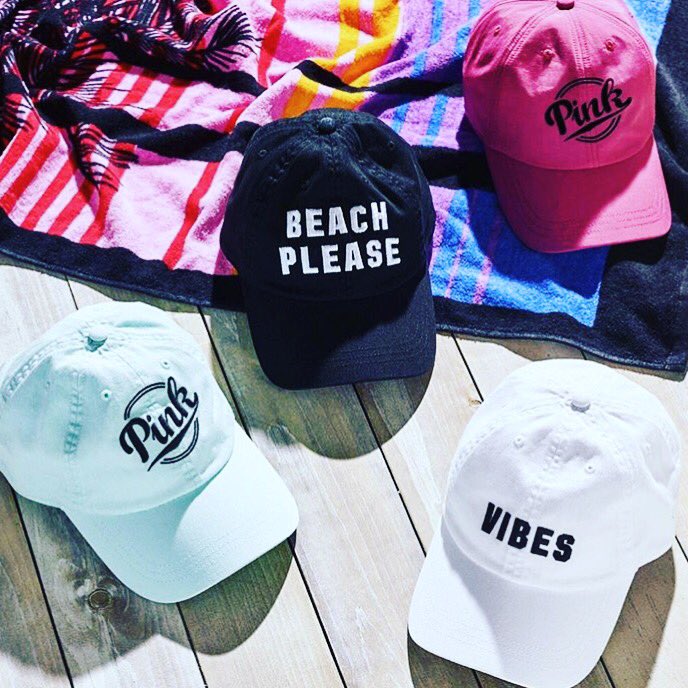 PINKTCU's tweet photo. FREE baseball cap with any $50 purchase! Stop in now and stock up for spring break!! https://t.co/I4BIWYcvVZ