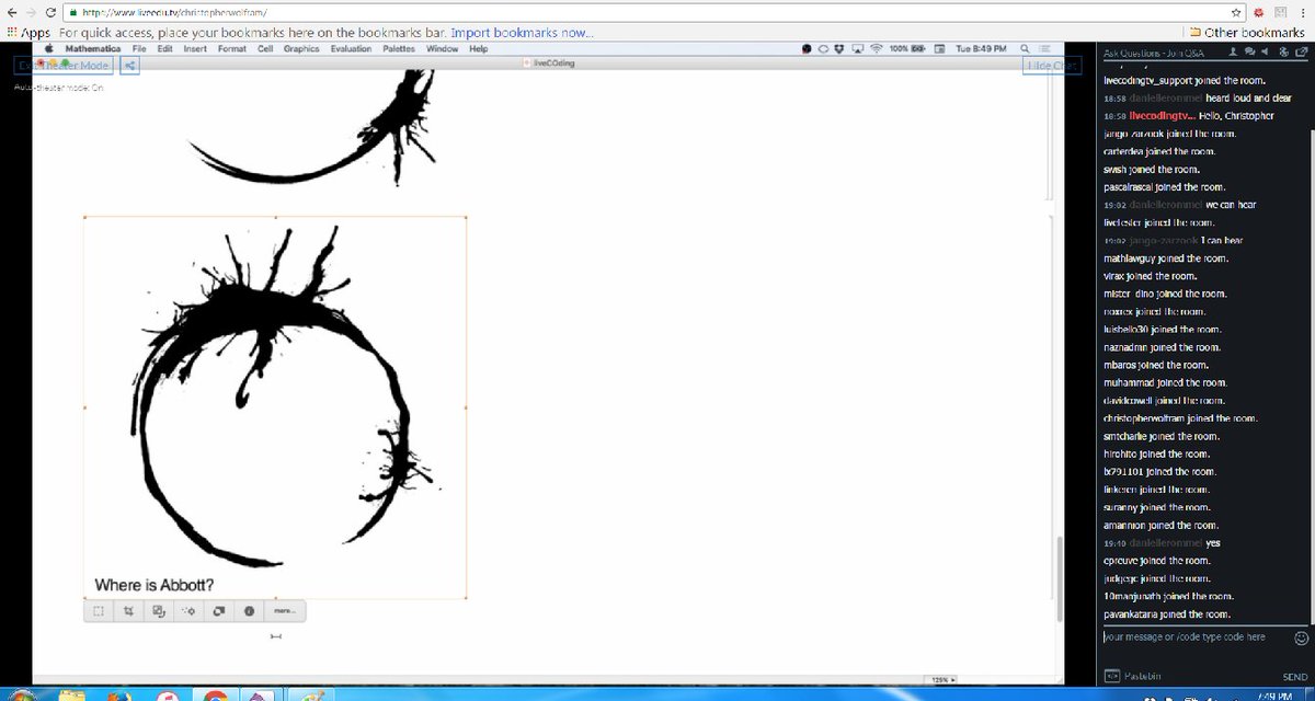 DanielleRommel's tweet photo. So incredibly cool. Live function creation, playing with #logograms #livecoding #wolflang #arrivalmovie https://t.co/daZHvi1KbK https://t.co/6KpBBFalgI