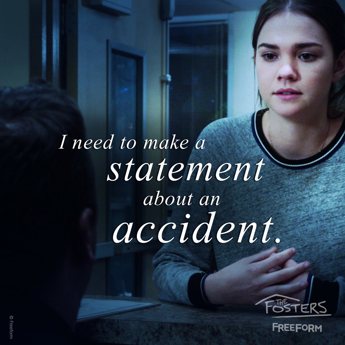 What are you doing, Callie . . . #TheFosters