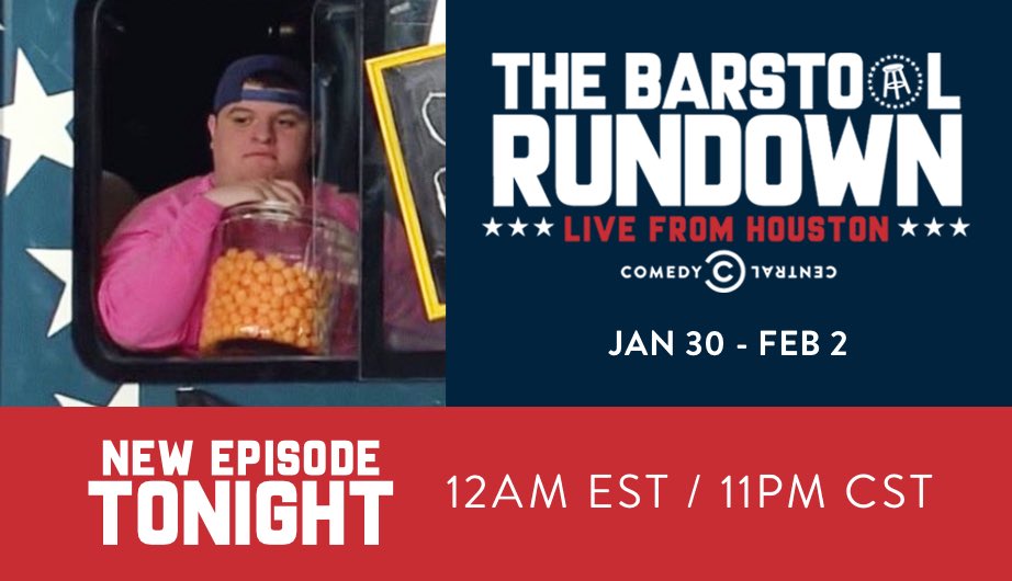 RT THIS TO WIN UR CHOICE OF: SIGNED BOOK, HOMEMADE CANDLE, or DIRTY UNDERWEAR! #versatilehoe

NEW EPISODE
#barstoolrundown #steponthroats