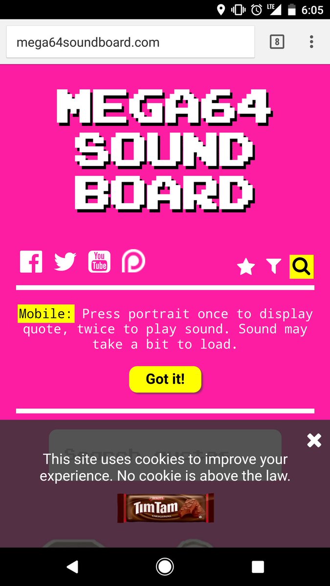 professor_abee's tweet image. oh my god the cookies notification