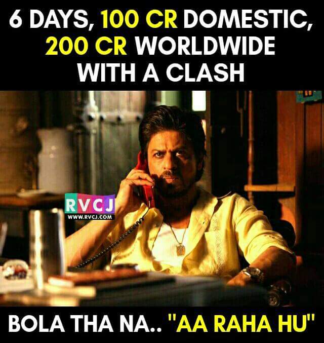 imfan_abhishek's tweet photo. After a direct clash and in first month
Its not just decent bt awsm performance by #Raees
#raeesinahmedabad
#RaeesRockingIt https://t.co/JbnnQWKlB6