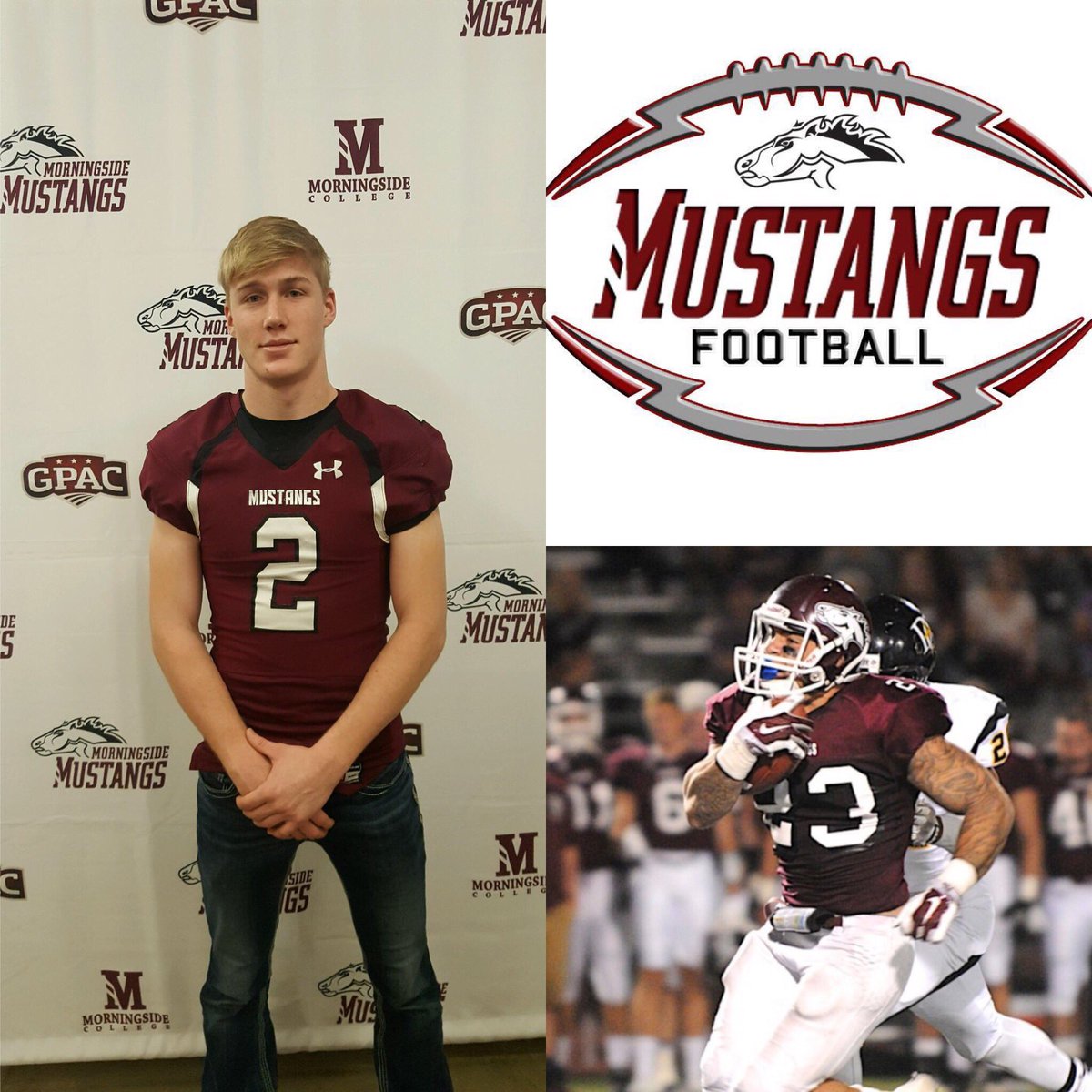 Excited to announce I will be continuing my education and athletic career at Morningside!!