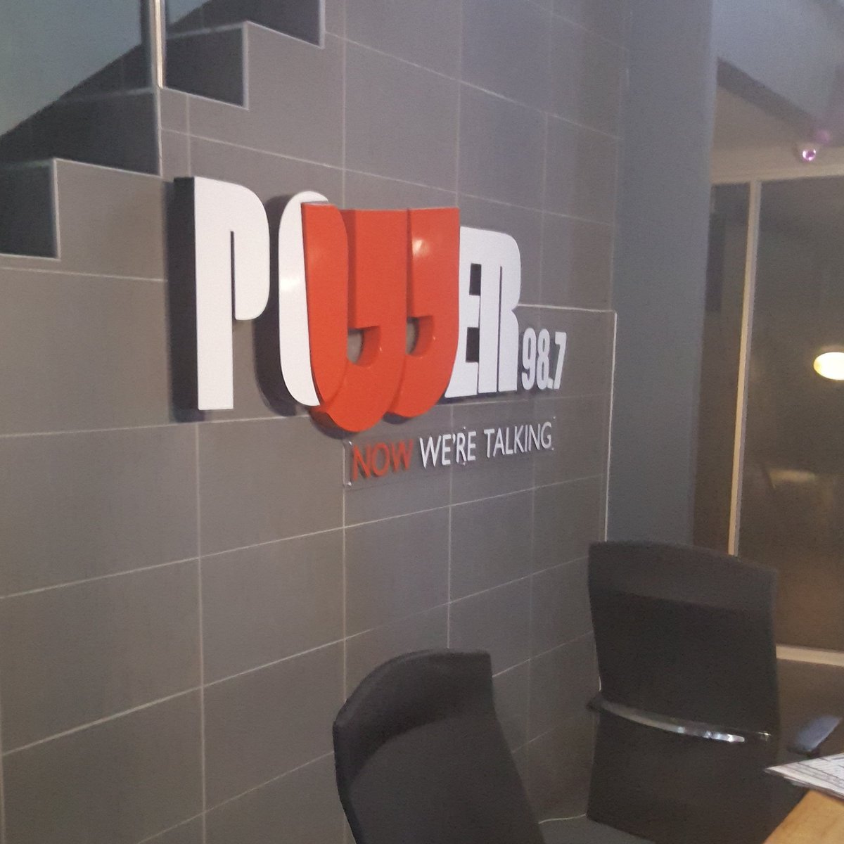 BulelaniBala's tweet photo. I just got to @Powerfm987 for a 4:30am interview. Tune in #GetThingsDone #Unlock2017 https://t.co/Vo6y8tFx4z