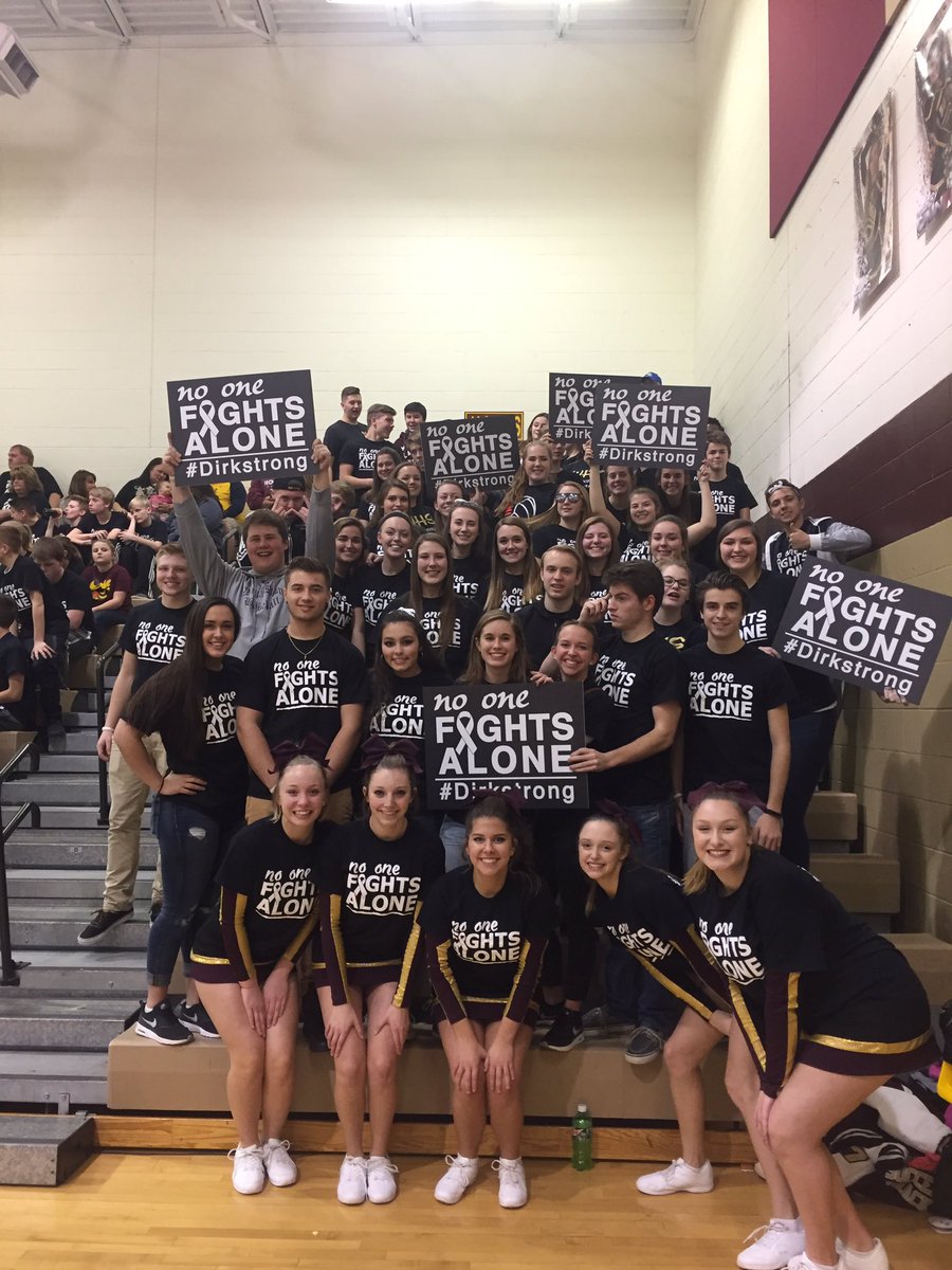 YellinJackets's tweet photo. no one fights alone💯🐝 #dirkstrong @RSNsports1 @MetroNewsPrep https://t.co/tiMpL2pZ5M