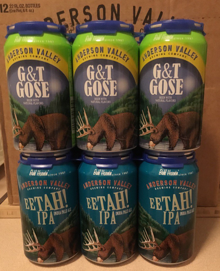 JorahWexler's tweet image. A sneak peek @avbc EeTah IPA &amp;amp; G&amp;amp;T Gose. AV is set for some Bahl Hornin' in 2017!