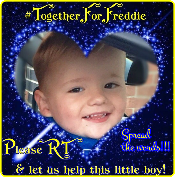 FranceschiJcf's tweet photo. RT💙&amp; support @JustGiving
#TogetherForFreddie
LETs raise lots of 💰 for Freddie proton therapy
PLS help if you can🙏
Lets help this little boy🙏 https://t.co/VJzVhFCmVA