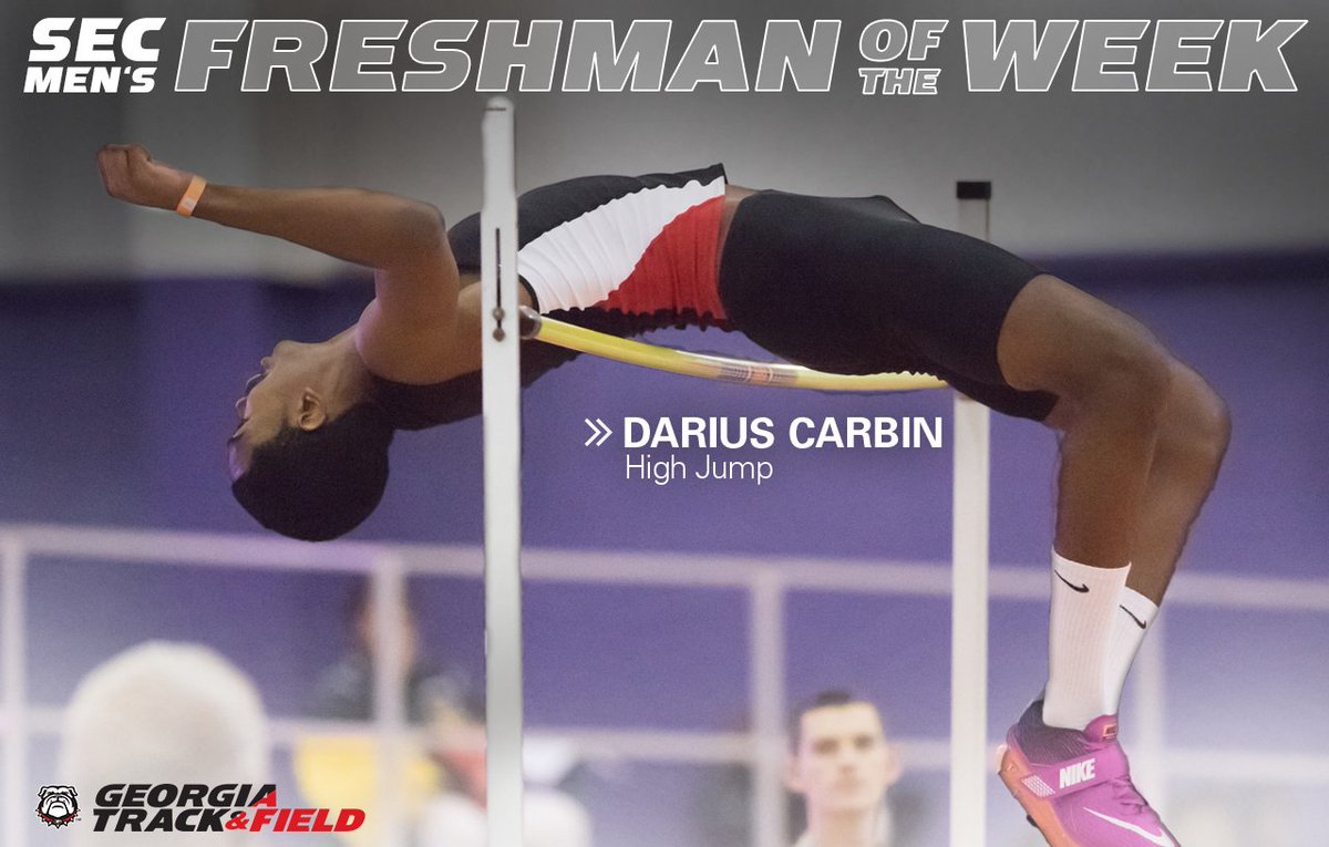 UGATrack's tweet photo. Congrats to #Dawg Darius Carbin who was 1 of 3 #UGA team members to receive #SEC weekly honors on Tues. #GoDawgs!
>>https://t.co/GSAvWzlHWu https://t.co/aKgu1i4bVi
