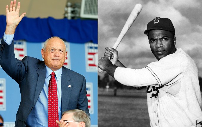 Happy birthday to two of the greatest to ever play the game, Nolan Ryan and Jackie Robinson. 