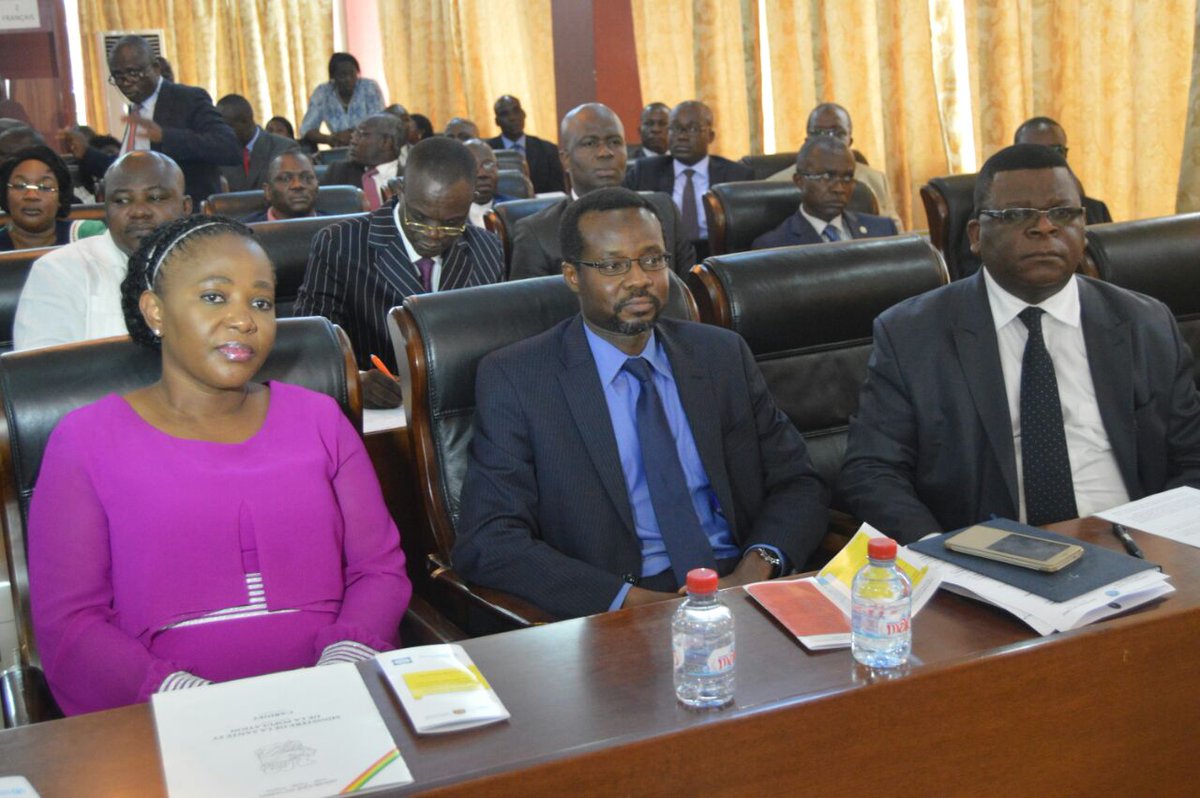 Comptes nationaux de santé: lancement officiel par Mme la Ministre de la santé et de la Population, Jacqueline Lydia MIKOLO.