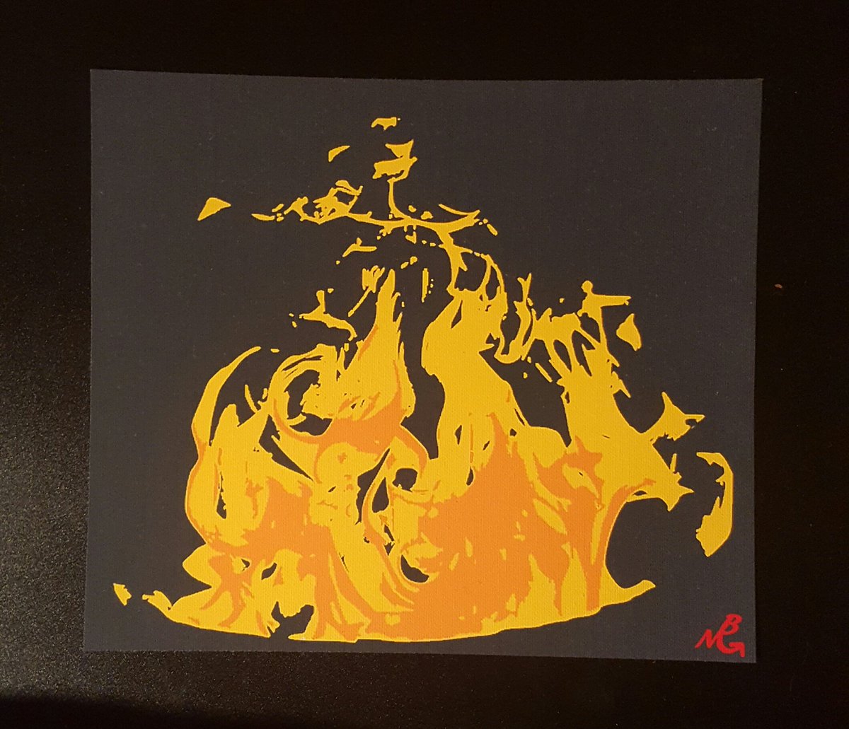 Mateyb_art's tweet photo. Title - fire drum by #mateyb
#art #graffiti #graff #spraypaintart #stencilart #firedrum https://t.co/vq3SEDgTwg