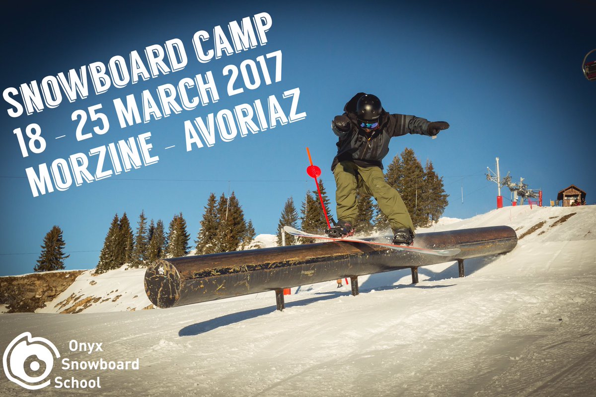 Last remaining places on our final week long snowboard camp in <a href="/MorzineOfficial/">Morzine Official</a> &amp; <a href="/Avoriaz1800/">Avoriaz 1800</a> with <a href="/MountainMav/">Mountain Mavericks</a> ==> onyxsnowboarding.com/go/wintercamps