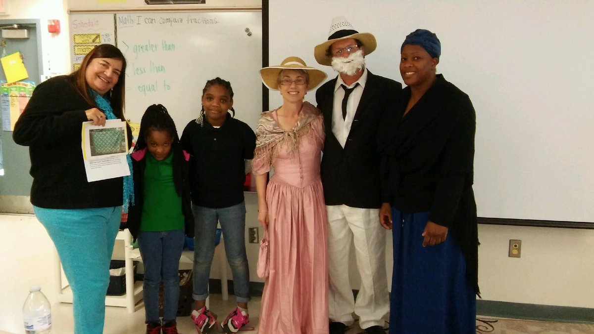 DrBGeorgeMarks's tweet photo. Reenactment underground total engagement #black historymonth #schoolcouselor @sugarmillpride @vcsplsi @volusiaschools https://t.co/Qyblccu4uG