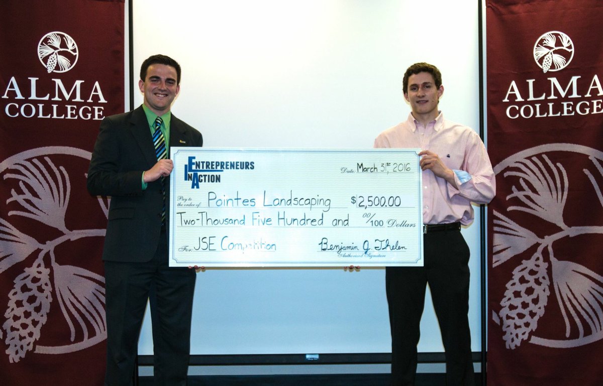 AlmaEnactus's tweet photo. Josh Carolan was awarded funds for the 2nd straight year to continue growing his landscaping business!

https://t.co/Vy84HOdIPS https://t.co/IvmDbEx8v1