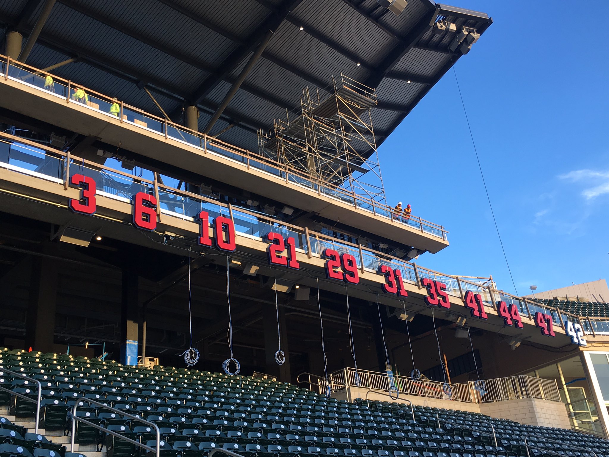 truist park retired numbers