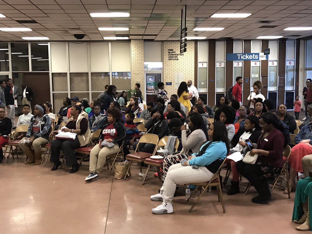 @PineBluffRising Pine Bluff High STEAM fair. #GoForward #wearepinebluff